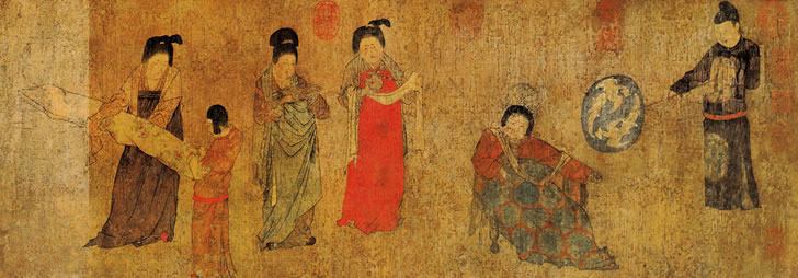 霓裳映盛唐：唐宫仕女图的美学意蕴