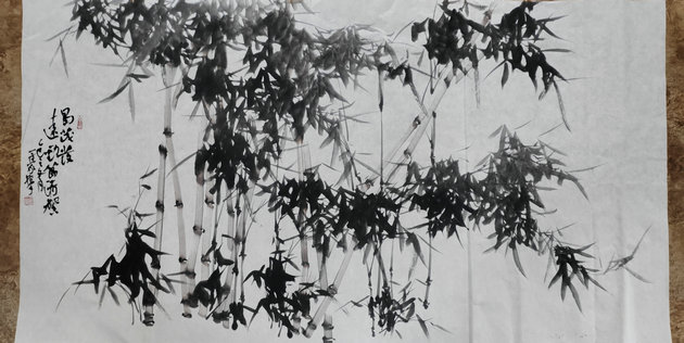 鸿竹画派开山者、徐悲鸿艺术传承第三代传人秦一豪