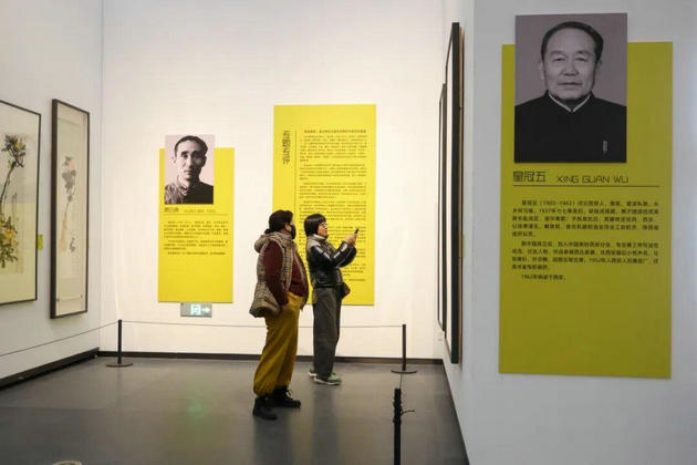 “时代长安——陕西当代中国花鸟画研究展”亮相宁夏